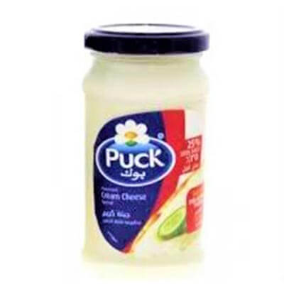 Puck Cream Cheese Low Salt Spread Jar, 240g