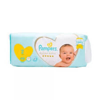 Pampers Daipers 6-3 Kg 46pcs