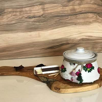 Dapira Candle white