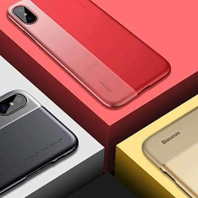BASEUS HALF TO HALF SILICONE CASE