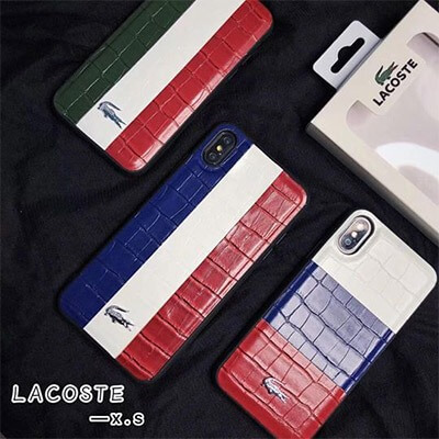 LACOSTE LEATHER CASE