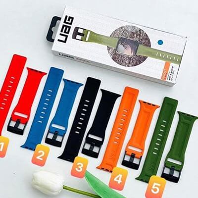 UAG SCOUT SILICONE WATCH STRAP FOR APPLE WATCH