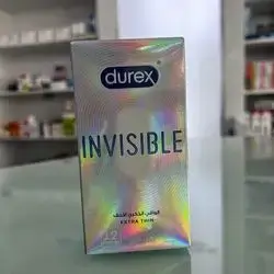 Durex invisible Extra thin 12pcs condom