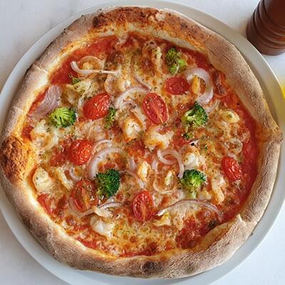Shrimps Pizza