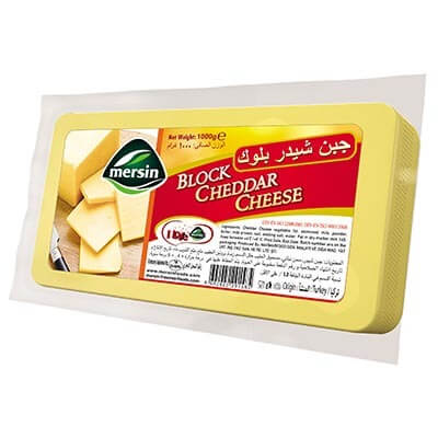 Mersin Block Cheddar Cheese 1kg