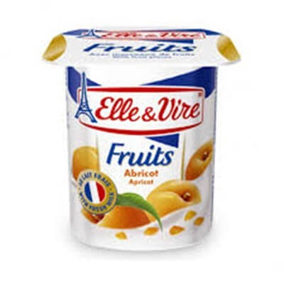Elle&vire Yogurt Apricot 125g