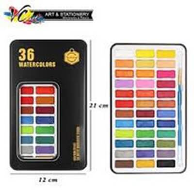 Colour high quality set water colour X36