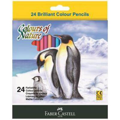 Colour of nature faber-castell pencils colour X24