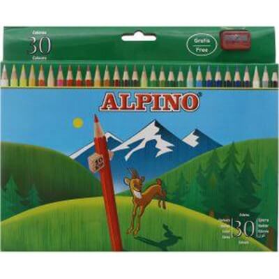 Colour alpino(spain made) pencils colour X30