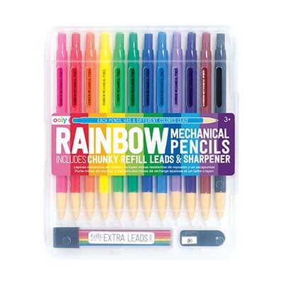 Colour mechanical colour pencils X12