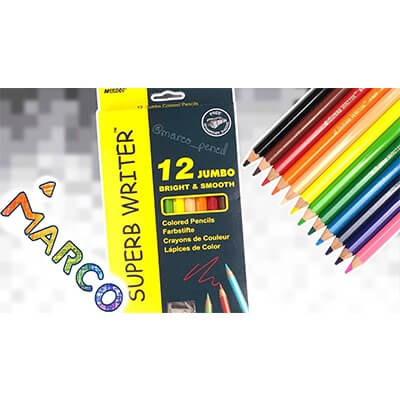 Colour jumbo pencils colour X12