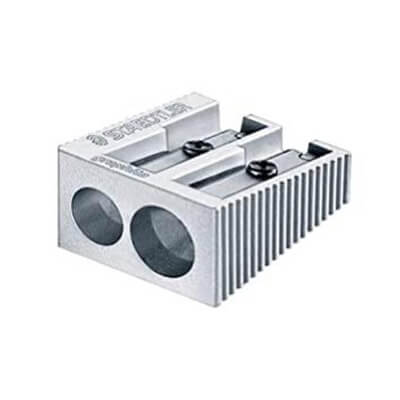 Staedtler metal sharpener double hole X1