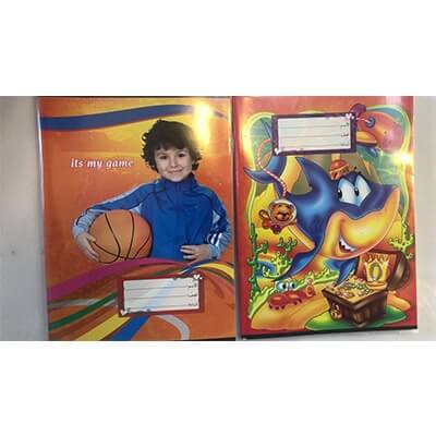 English notebook 100 pepar X1