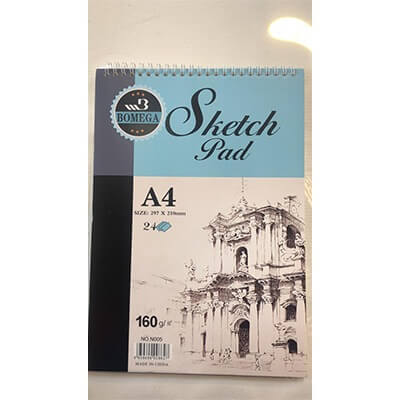 1-24 Sheets (160gr) Sketch A4 Pad