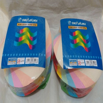 Sinarline Colour Paper Sticker 500 Sheet X1