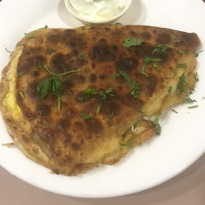 Double Egg Paratha