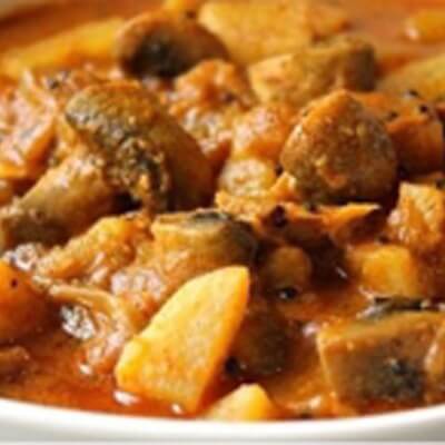Mushroom Aloo