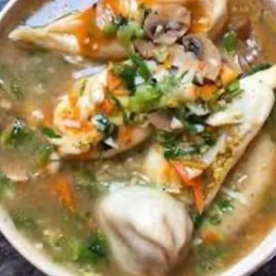 Vegetable Soup Momo