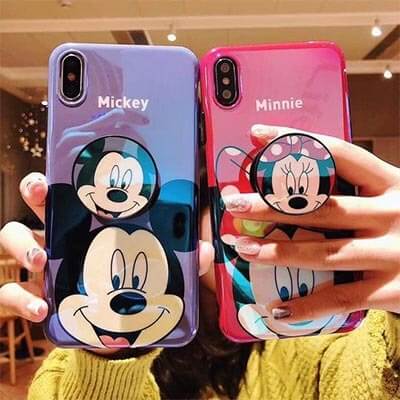 MICKEY & MINNIE MOUSE CASE FOR IPHONEX-IPHONEXS MAX