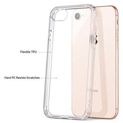 Platina Invisible Transparent Hybridr Case For iPhoneX iPhoneXR iPhone11 Pro