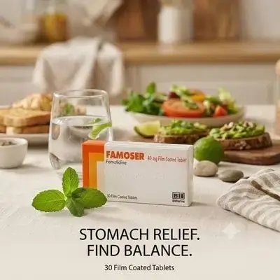 Famoser 40mg (famotidine) 30 tablets