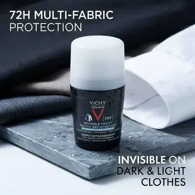 Vichy Homme Invisible Resist 72H Deodorant