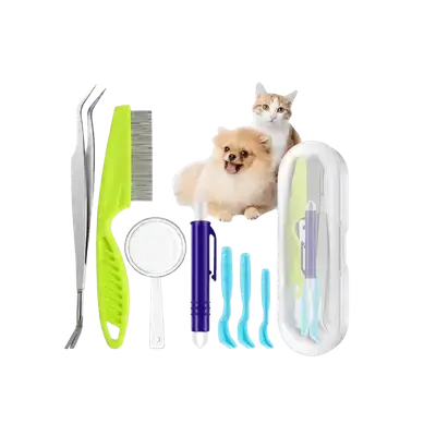 E265 Pet Flea Clip Set