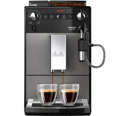 Melitta Avanza Fully Automatic Espresso Coffee Machine – Stainless Steel/Black – 1.5L