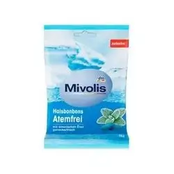 Mivolis Menthol throat candies, 75 g