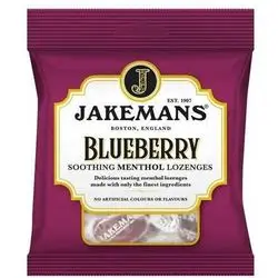 Jakemans blueberry soothing menthol lozenges