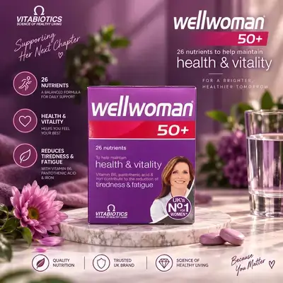 Vitabiotics Wellwoman 50+ – 26 Nutrients