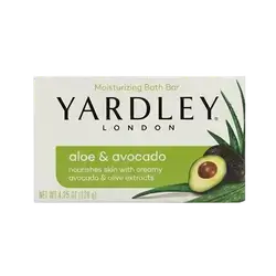 Aloe & Avocado Moisturizing Bath Bar Soap 120g _ YARDLEY LONDON