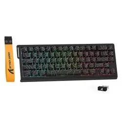 ATTACK SHARK X68 Pro HE Keyboard Black-Countour Line