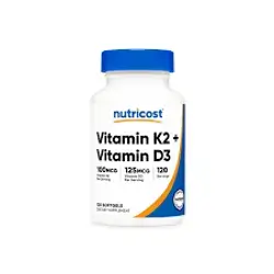 Nutricost - Vitamin K2 + Vitamin D3
