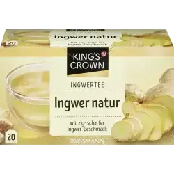 Ginger Herbal Tea 20pcs KINGS CROWN