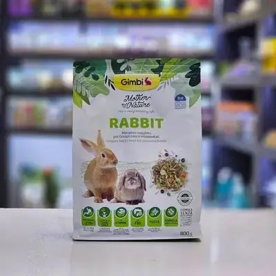 Gimbi Rabbit Complete Feed for Dwarf and Rabbits 800g