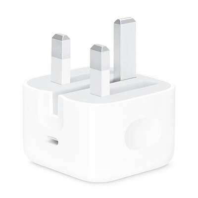 Apple 18W USB-C Power Adapter-fast charge