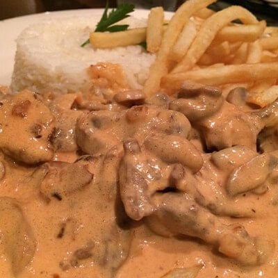 Chicken Stroganoff
