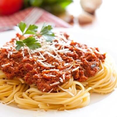 Spaghetti boloqnese