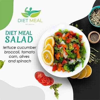 Diet Meal Salad (75 Calories)