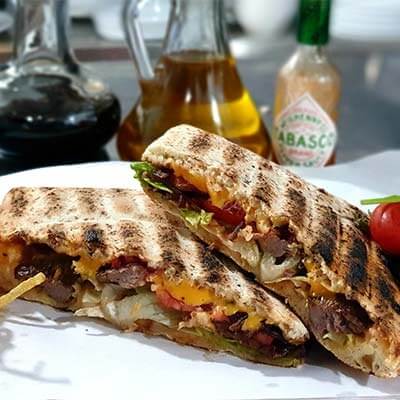 Panini Beef Steak