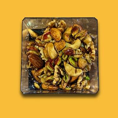 Nuts and Pomegranate Vinegar
