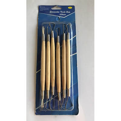 set of 6 pcs ceramics clay sclupting tools