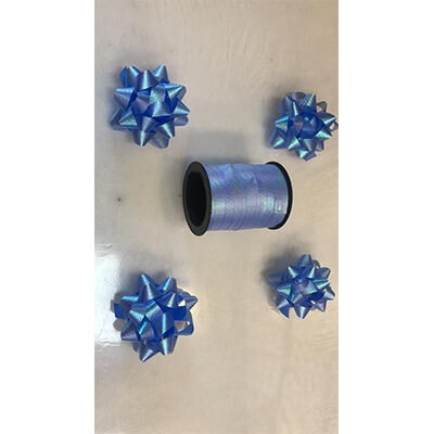 Accessories requirement with 4 flower blue