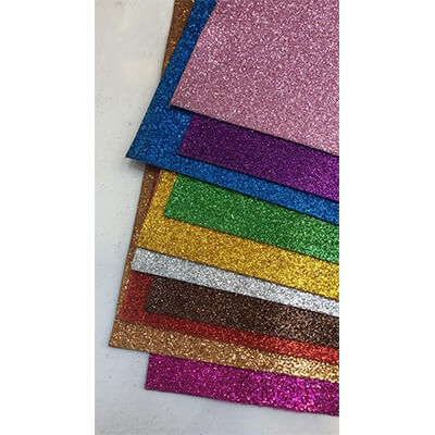 Wall hanging design from glitter foam 10 A2 sheet