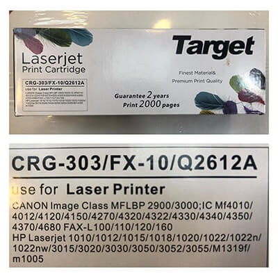 Traget laserjet print cartridage print 2000 page
