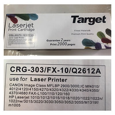 Traget laserjet print cartridage print 2000 page