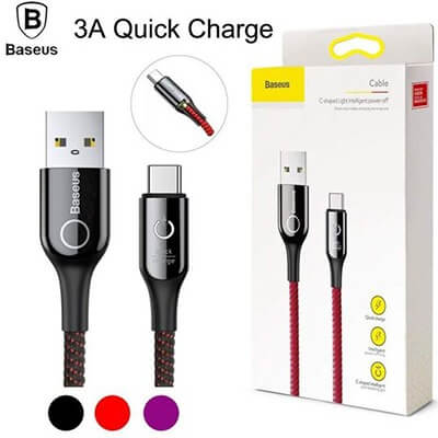Baseus C-shaped Light Intelligent Power-off Cable