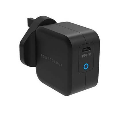 Powerology Ultra Compact 61W PD GaN Charger