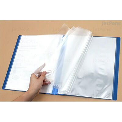 Clear Book 40 Pockets